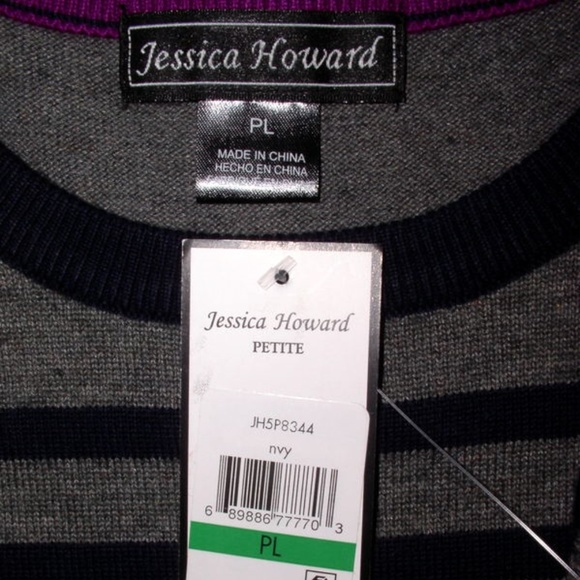 Jessica Howard NWT Crewneck Sweater Dress #7081 - Picture 5 of 5